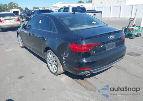 2017 Audi A4 2.0T Premium from USA, damaged, VIN WAUGNAF49HN021585